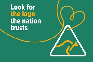 Look for the logo the nation trusts